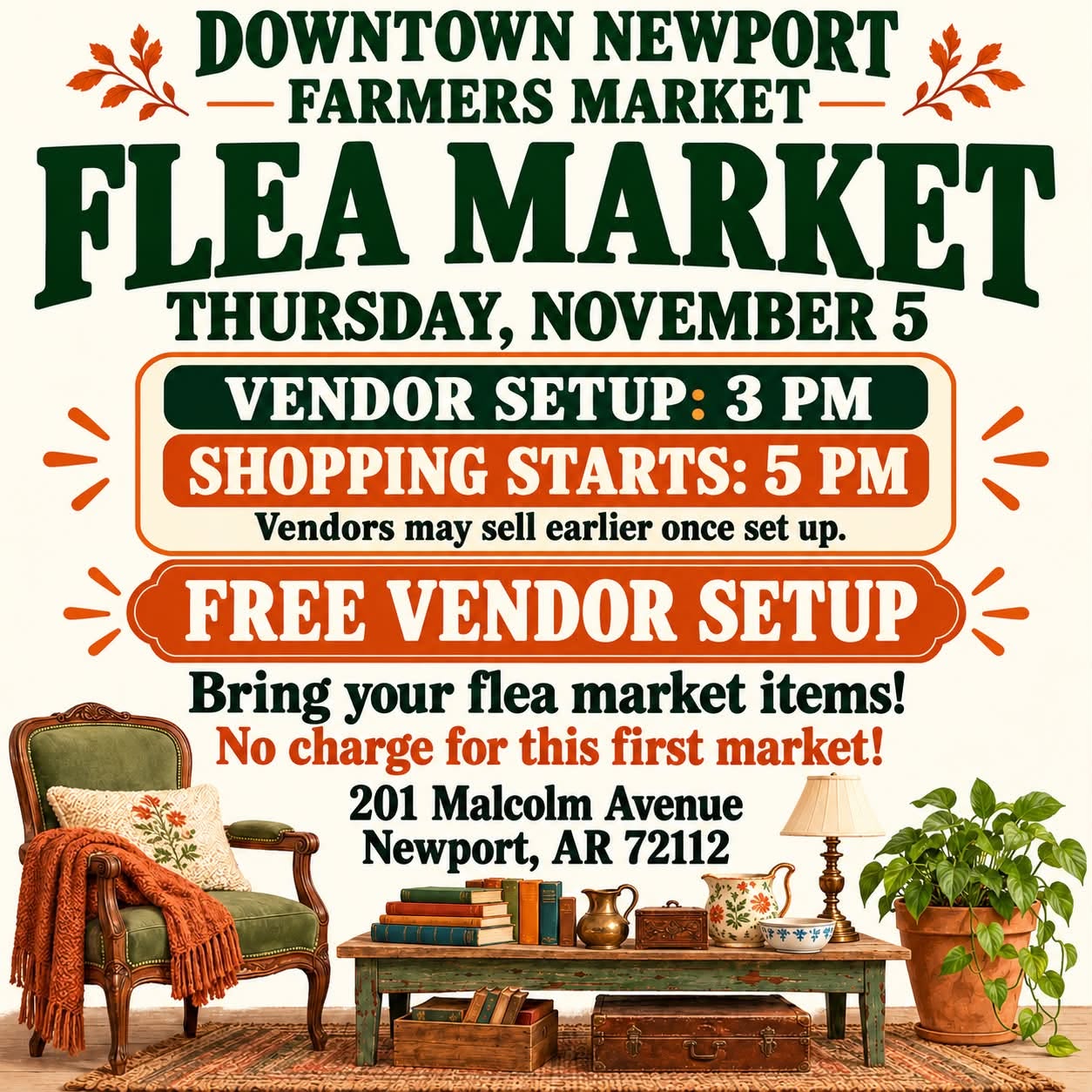 Newport Farmers Market Flea Market (1)